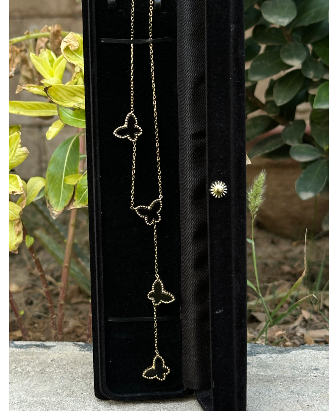 Butterfly One Carat Stainless Steel | Pendant Necklace